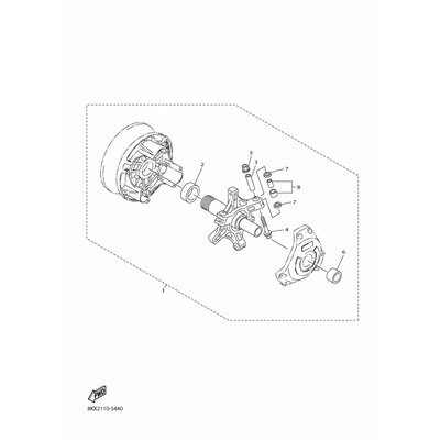 Yamaha Teil 8ETW176H0000