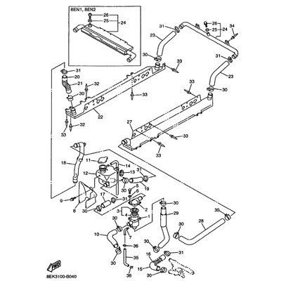 Yamaha Teil 8EN1241A0000