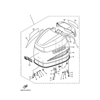 Yamaha Teil 64C42610604D