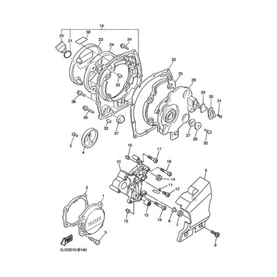 DECKEL, KURBELGEHAUSE 1
