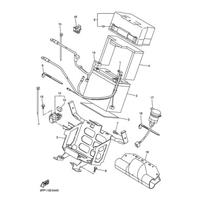 Yamaha Teil 8FP2199G0000