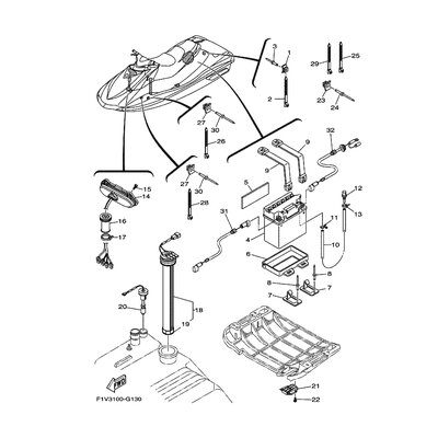 Yamaha Teil F0VU824B0400