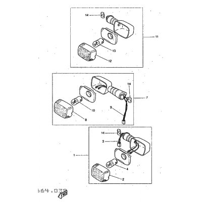 VORDERER BLINKER KOMPL. 1