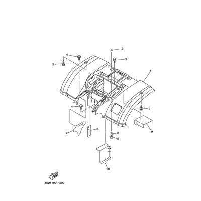 Yamaha Teil 5NDF16007100