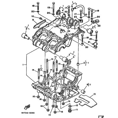 DAMPFER, MOTORAUFHANGUNG 2