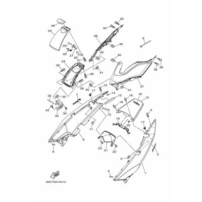 Yamaha Teil 4B52177B0000