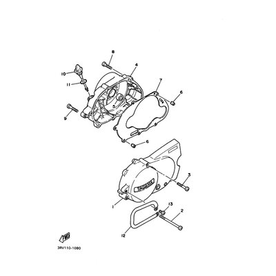 DECKEL, KURBELGEHAUSE 2