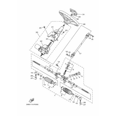 STEERING COLUMN ASSY
