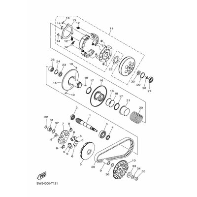 ZAHNRAD, PRIMARANTRIEB