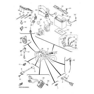 Yamaha Teil 43DF25910000