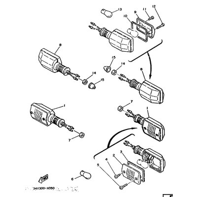 VORDERER BLINKER KOMPL. 1