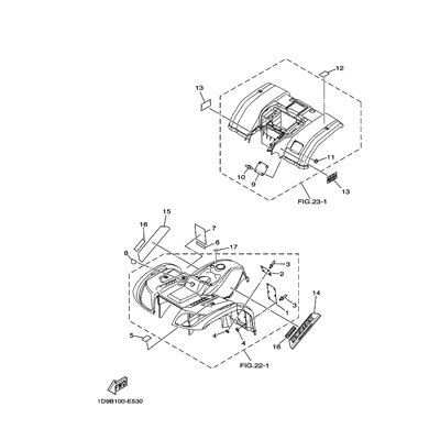 Yamaha Teil 5UHF173B0000