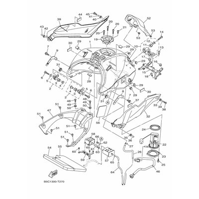 BRACKET, TANK FITT