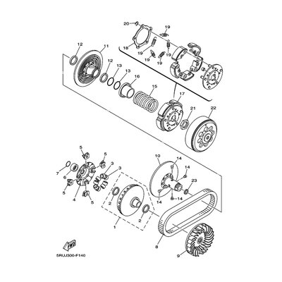 Yamaha Teil 5RU176900000