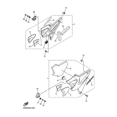 Yamaha Teil 5UX2173B0000