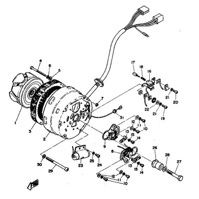 STATOR SCHRAUBE