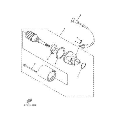 Yamaha Teil 5HN818900000