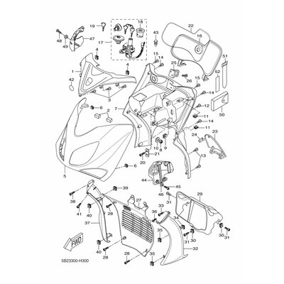 Yamaha Teil 5SEF117H1000