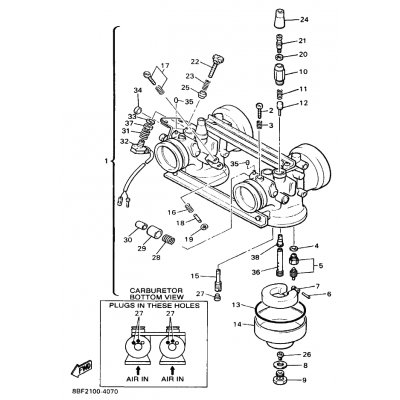 FEDER, EINSTELLSCHRAUBE