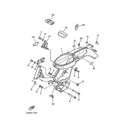 NUT, FLANGE (2H7)