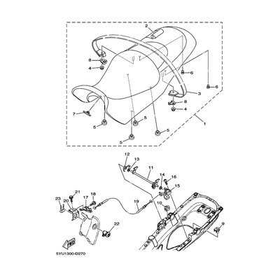 Yamaha Teil 5YU2482H1000