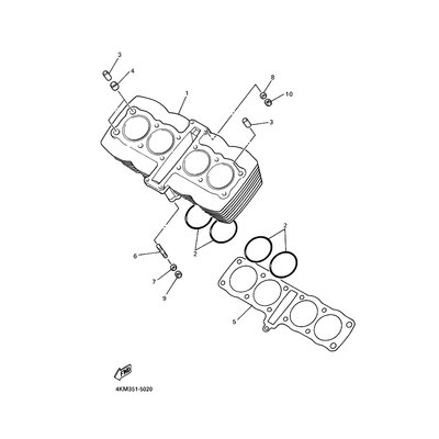 O-RING (409-CYLINDER HEAD)