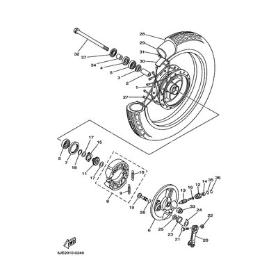 Yamaha Teil 5DVW253E0200
