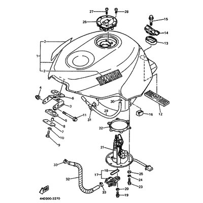 BOLT, FLANGE(4HD)