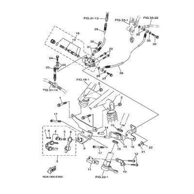Yamaha Teil N0AF33760000