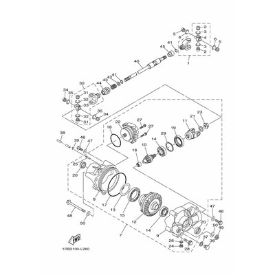 HOUSING, BEARING 2