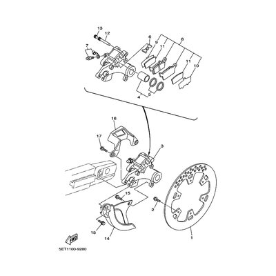 KOLBEN, BREMSSATTEL