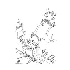 SCHRAUBE, MOTORAUFHANGUNG 1