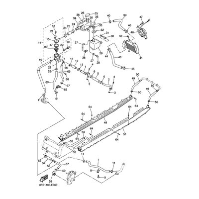 Yamaha Teil 8FS1240F0000
