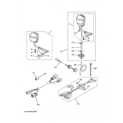 Yamaha Teil 6Y58350T0200