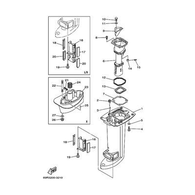 Yamaha Teil 69P451280000