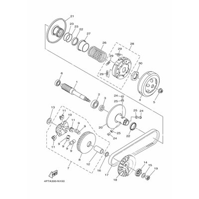 KUPPLUNGSGEHAUSE KOMPL.