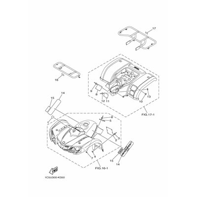 Yamaha Teil 1C52816MM000