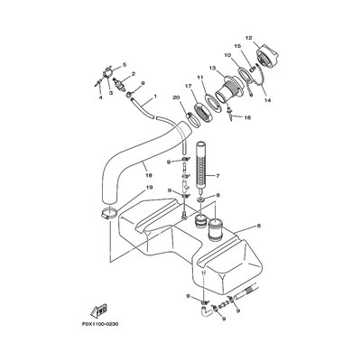 CAP,OIL FILLER