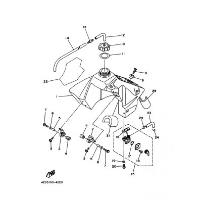 Yamaha Racing-Kaffeebecher