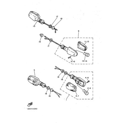 VORDERER BLINKER KOMPL. 1