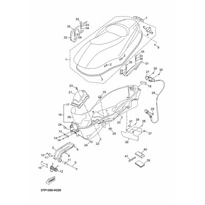 Yamaha Racing-Armbanduhr von TW Steel®