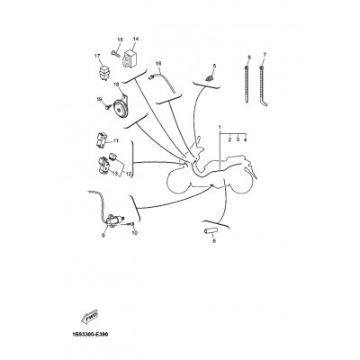 Yamalube® Vollsynthetisches Motoröl FS 10W-40 1 Liter