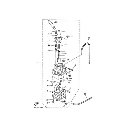 VENTIL, DROSSEL 1