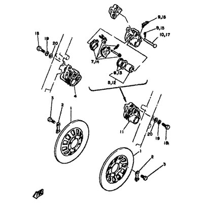KOLBEN, BREMSSATTEL