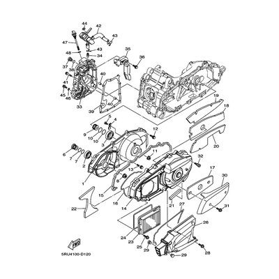 Yamaha Teil 5RU153700200