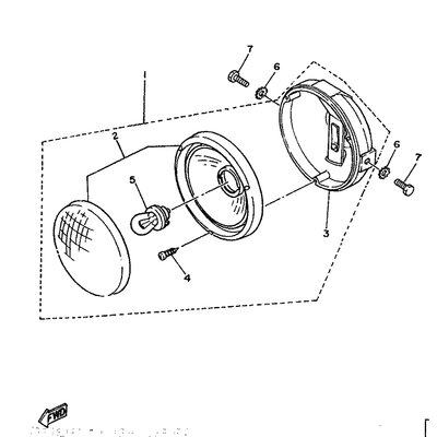 SCHEINWERFER KOMPL.