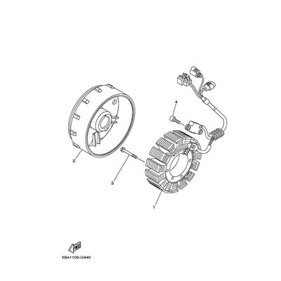 STATOR KOMPL.