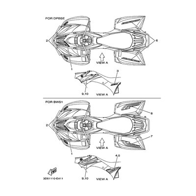 Yamaha Teil 3C2F15650000