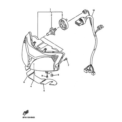 Yamaha Teil 8EK8399N0000