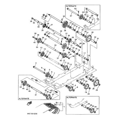 REAR AXLE COMP.